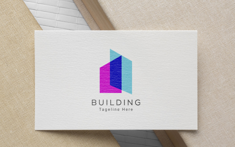Immobilien-Logo-Vorlage - Immobilien-Logo-Design