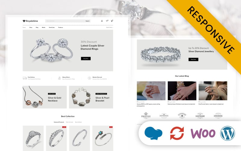 RoyalShine - Juwelier WooCommerce Responsive Theme