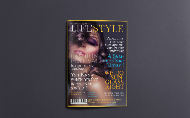 Szablon magazynu Lifestyle#04