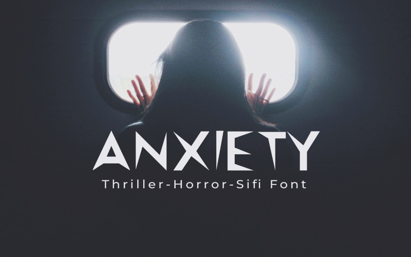 Szorongás Minimalista Spooky Premium Font