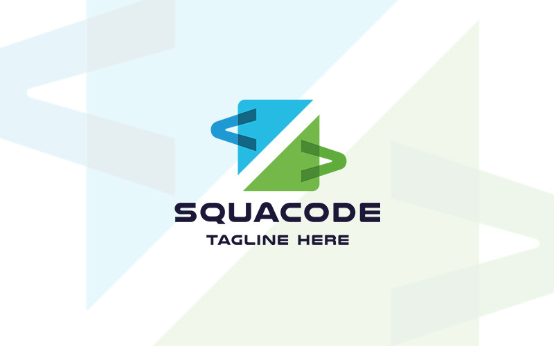 Профессиональный логотип Square Code