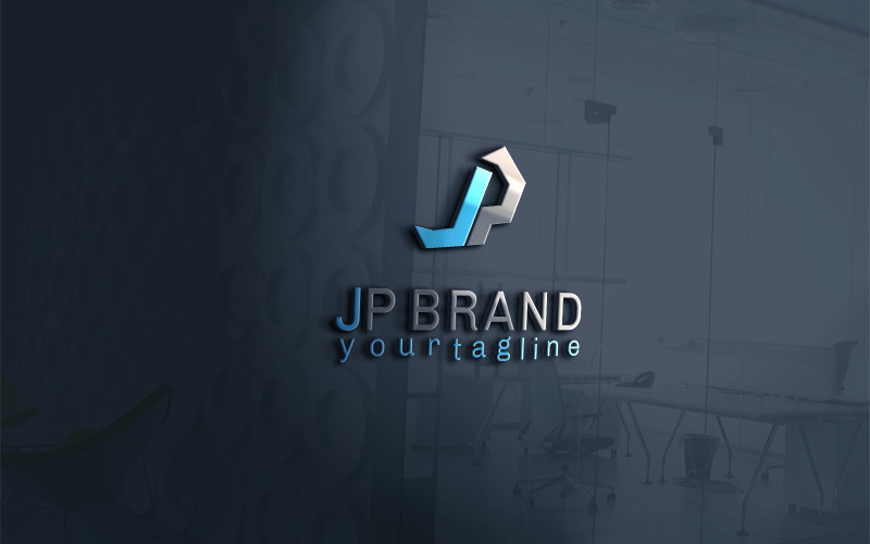 J p Soyut Yaratıcı Logo 1