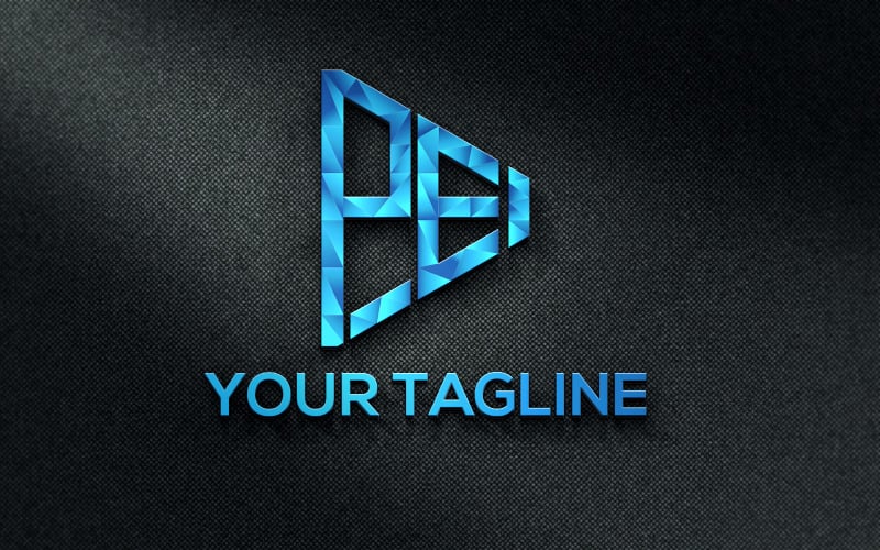P E I  Media Creative Logo Template