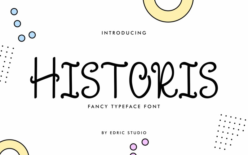 Historis Curly Fancy Display Font