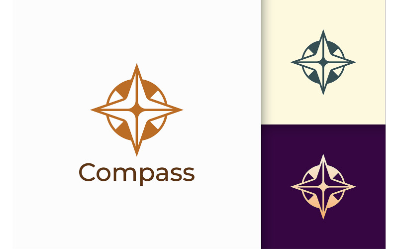 Compass-logo staat voor avontuur en overleving