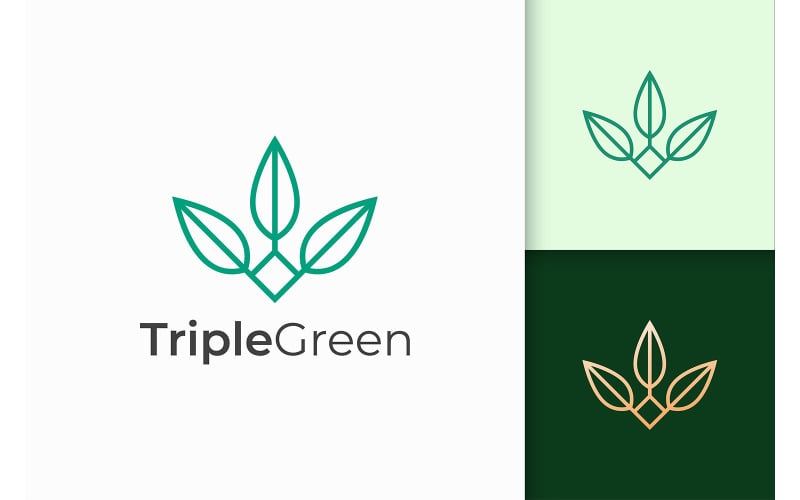 Bloemlogo in vrouwelijk en elegant voor gezondheid en schoonheid