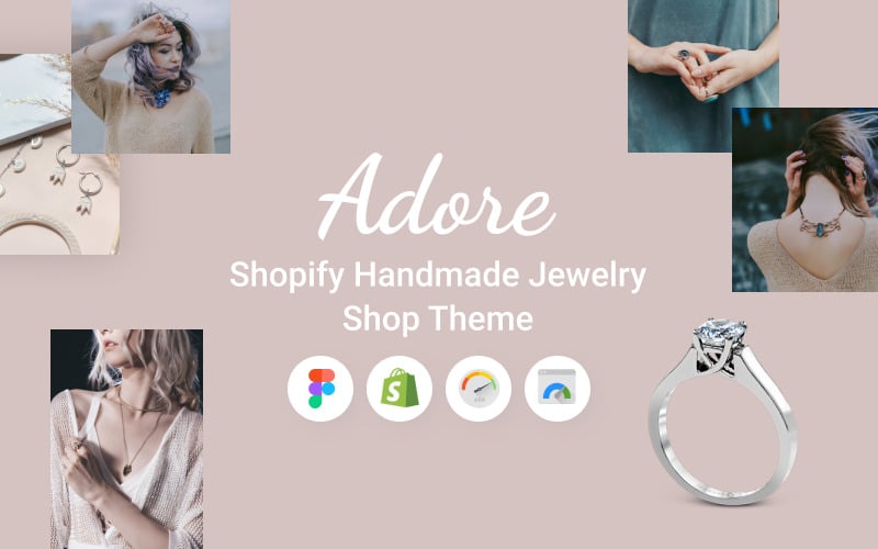 Adore - Motyw Shopify Handmade Jewelry Shop