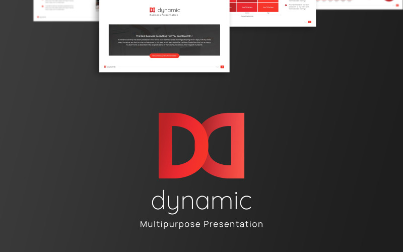 Dynamic - Multipurpose Business PowerPoint Template