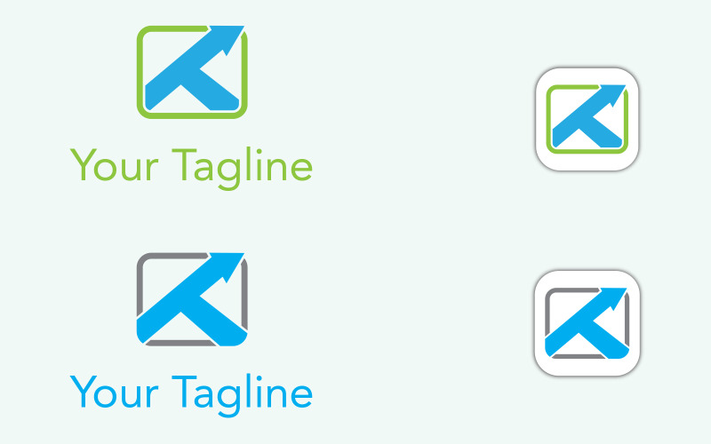 Firma Inwestycyjna Firma K Letter Logo