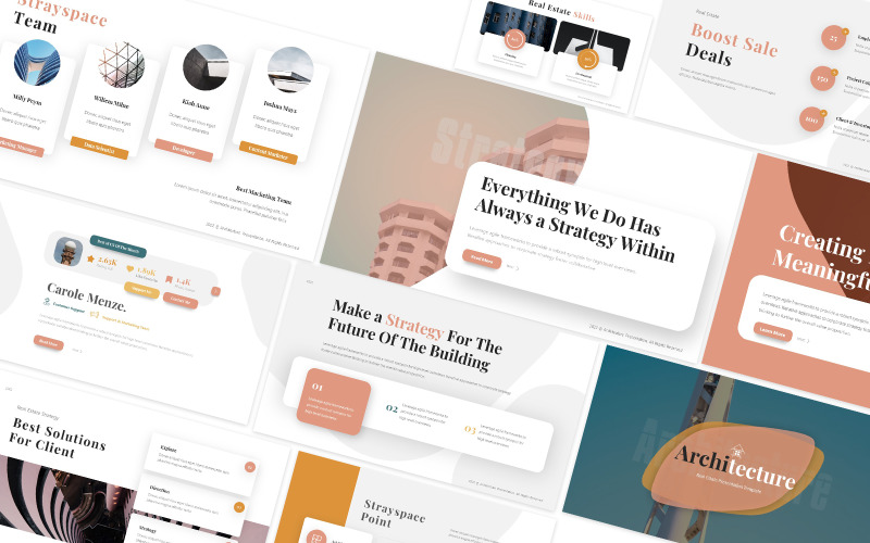 Vinary Architecture Google Slides Template