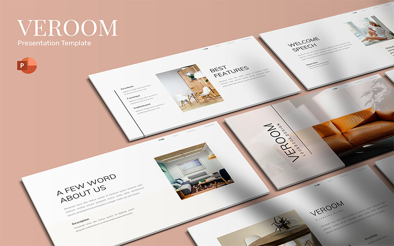 Veroom - Modelo de Powerpoint de Negócios
