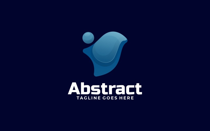 Abstract Fluid Gradient Logo #216800 - TemplateMonster