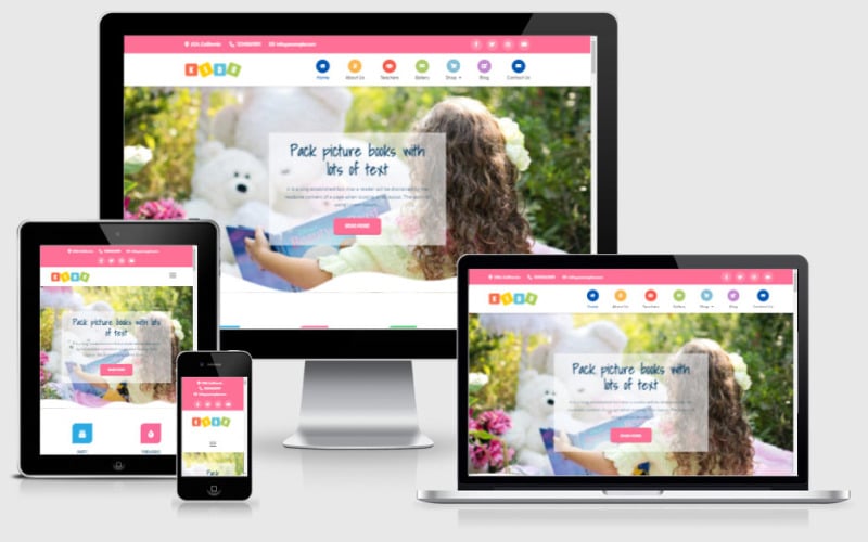 Creativ Preschool Pro - Clean and Modern Kids Theme