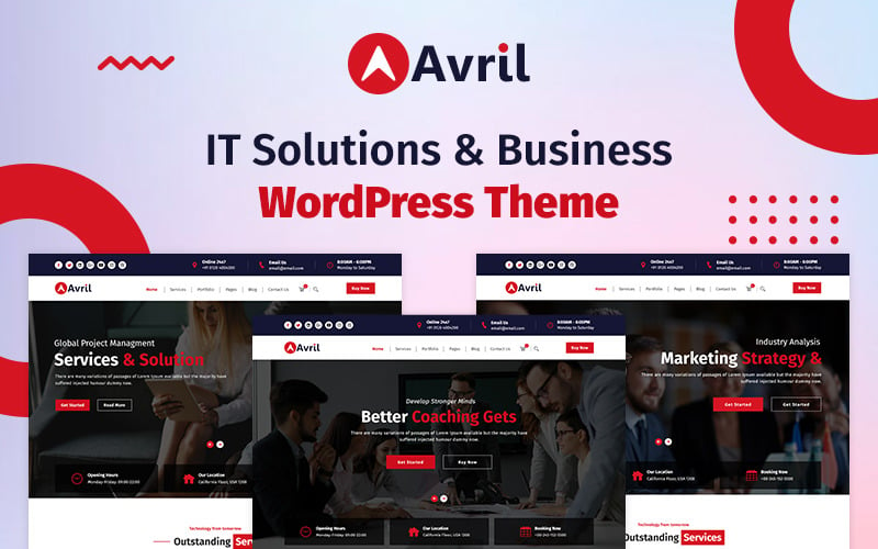 Avril2 - Multipurpose WordPress Theme
