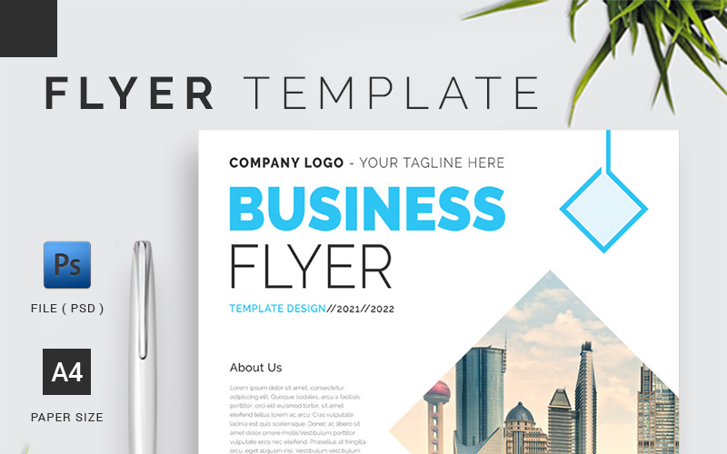 Business A4 - Flyer Template
