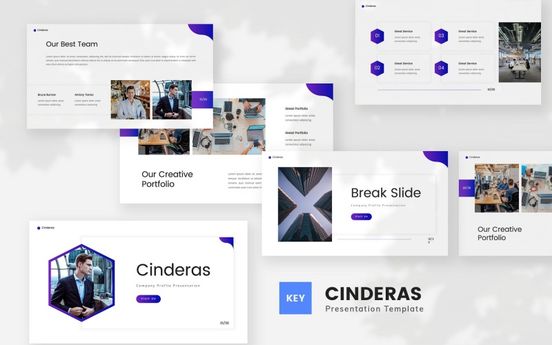 Cinderas — Företagsprofil Keynote Mall