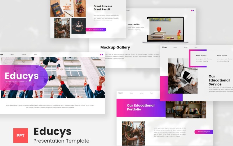 Educys - modelo de PowerPoint de educação