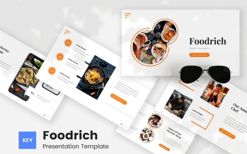Foodrich — Food Keynote Template