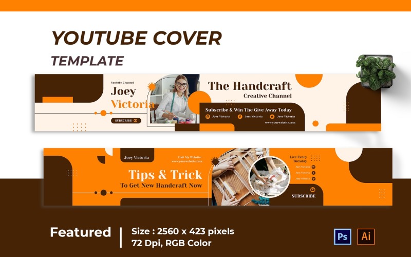 Обложка Youtube ручной работы
