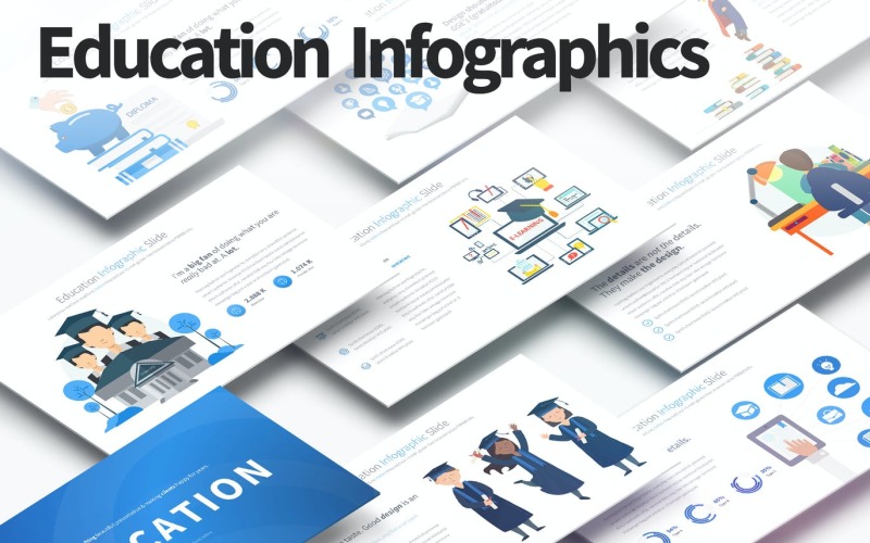 EDUCATION - PowerPoint Infographics Slides