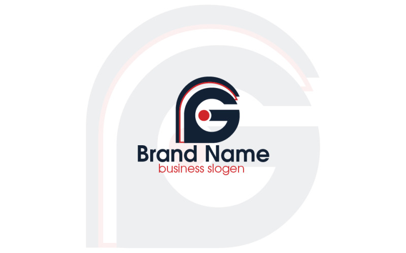 Alphabet G Kreatives Logo-Design