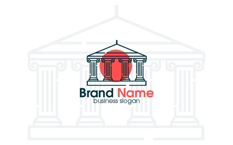 Ancient Building Logo Design