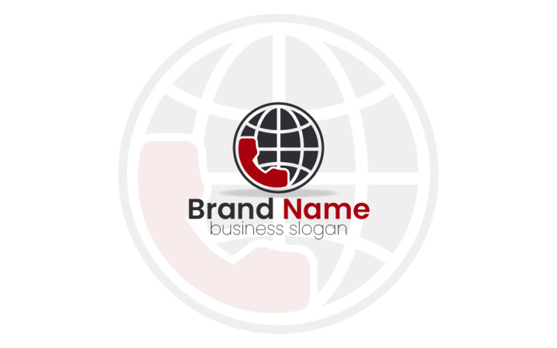 Digital Call Centre Logo Template