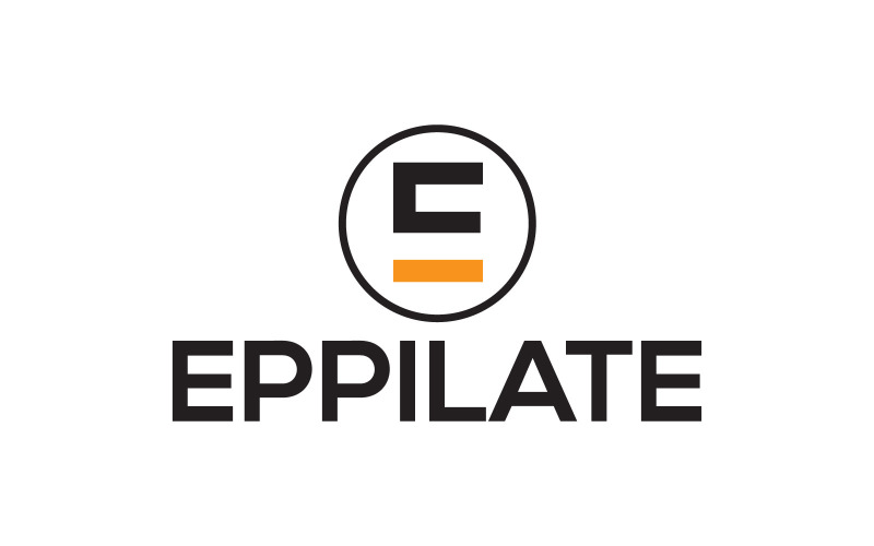 E-brief Logo ontwerpsjabloon epileren