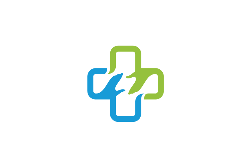 Gezondheidszorg Vector Logo Sjabloon
