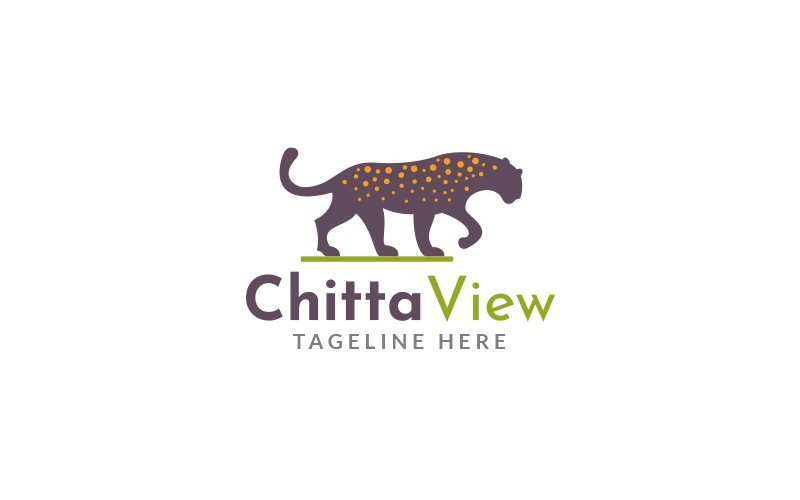 Шаблон дизайна логотипа Chitta View