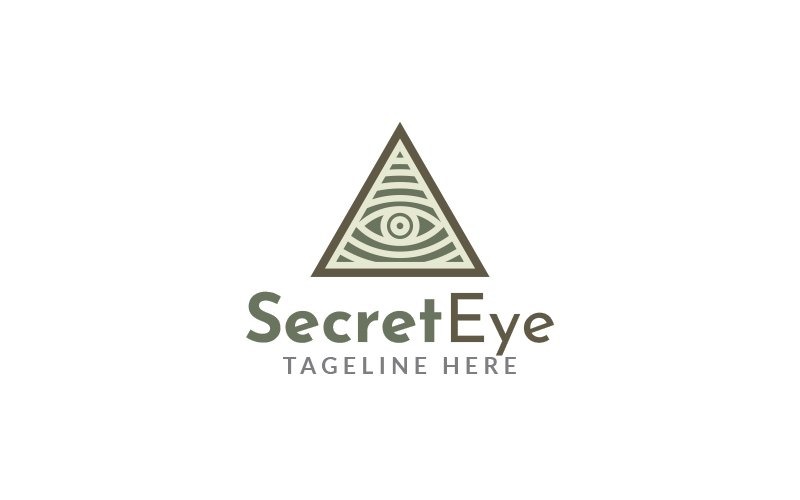 Шаблон дизайну логотипу Secret Eye