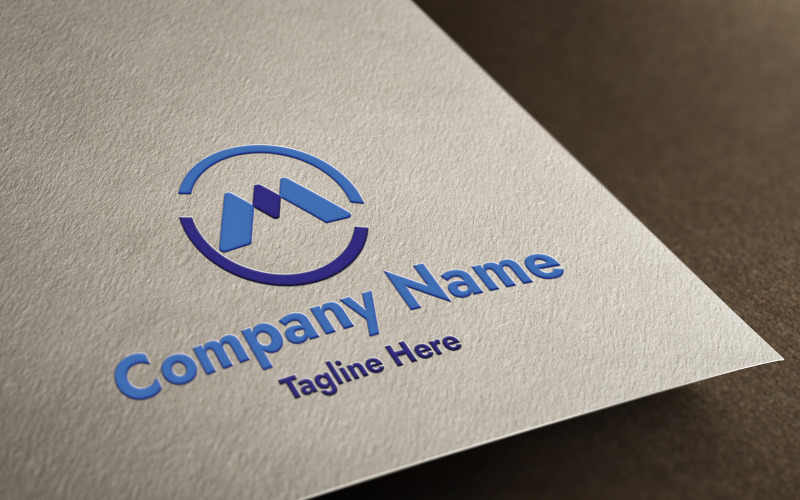 Exploitation minière – Modèle de logo Illustrator