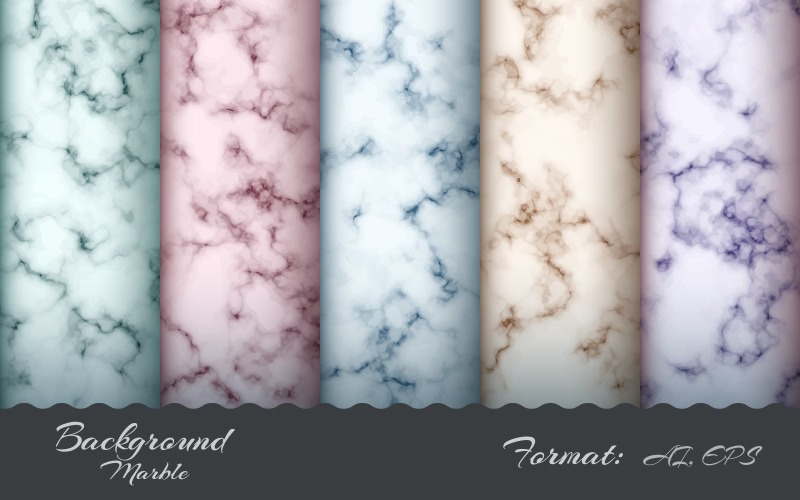 Patrón de textura de mármol - Establecer cinco elementos, Fondo de gráficos