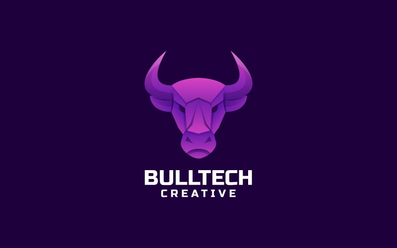 Bull Tech Gradiens logó sablon