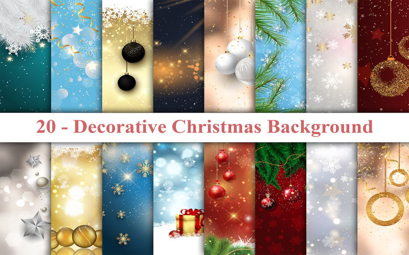 Decorative Christmas Background, Christmas Background