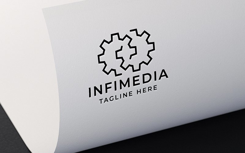 Professionelles Infinity Media-Logo