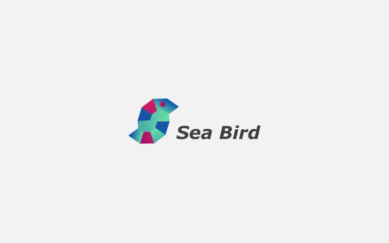 S+ Bird logo design template #220573 - TemplateMonster