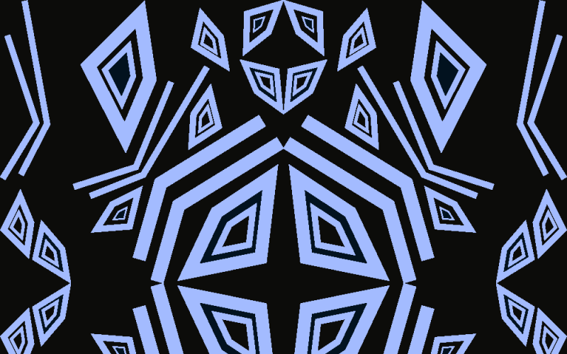 Fondos geométricos de patrón abstracto mki