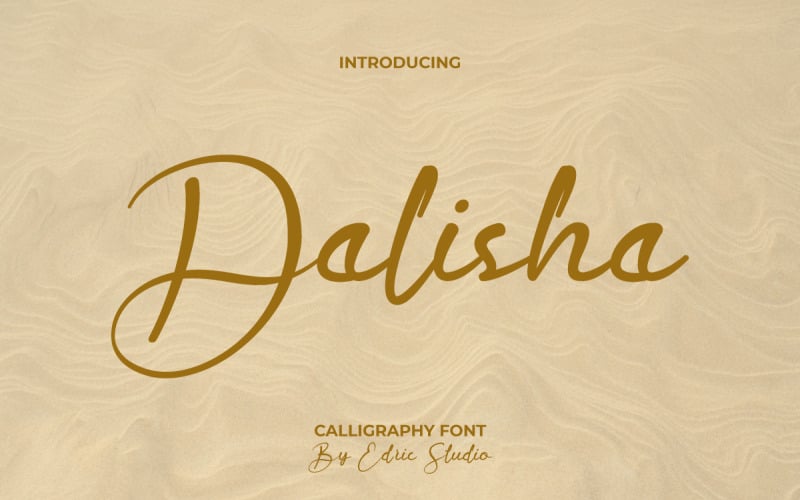Fuente Dalisha Handwriting Script