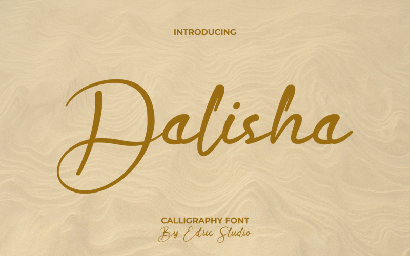 Шрифт Dalisha Handwriting Script
