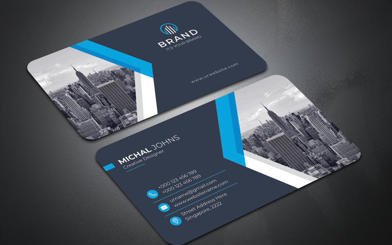 Business Card Templates - Corporate Identity Template 7