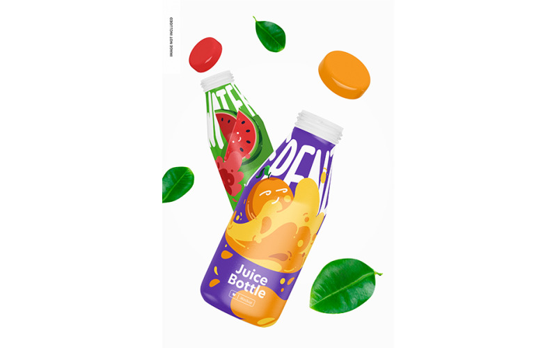 Juice Bottle Mockup Projects :: Photos, videos, logos, illustrations and  branding :: Behance