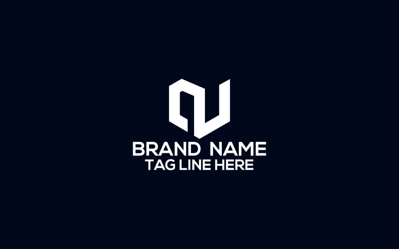 N Minimalist  Logo Design Template