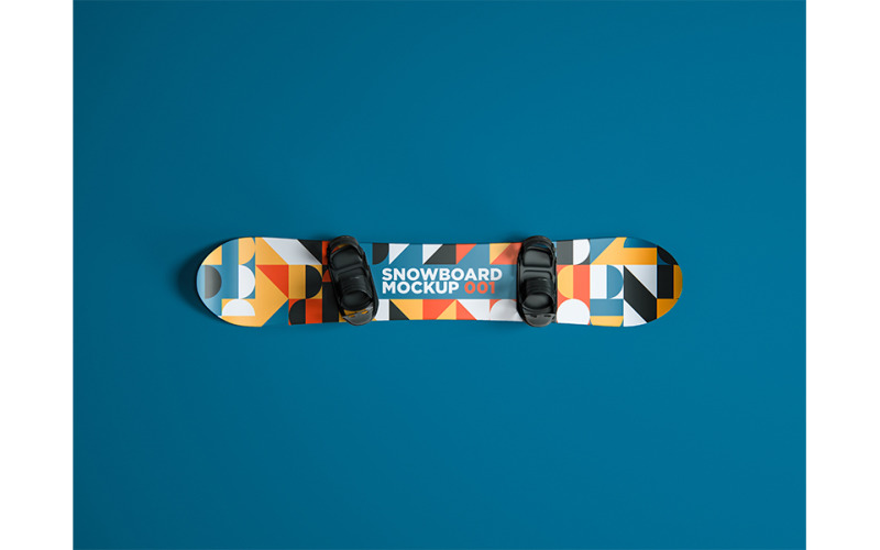 Snowboard Sport Mockup