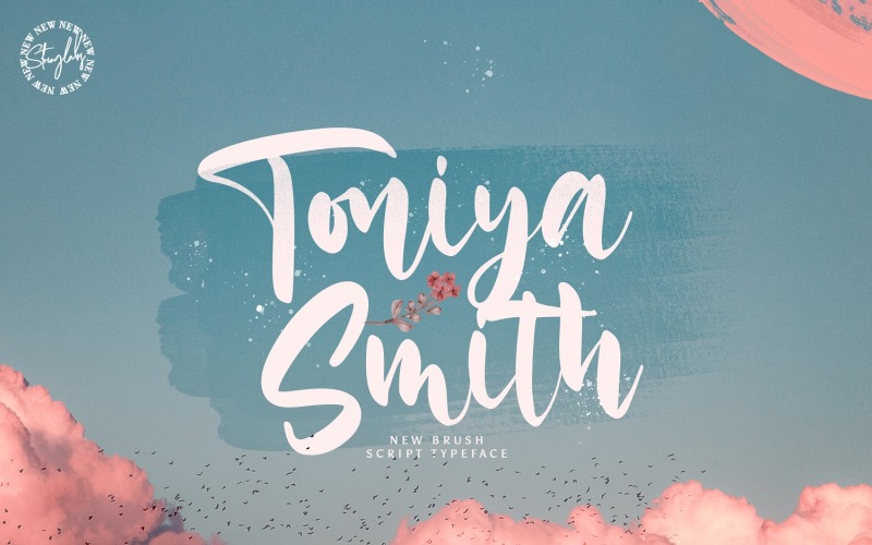 Toniya Smith - fonte manuscrita