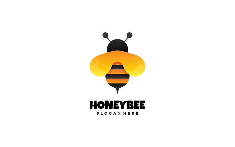 Honeybee Gradient Logo Stílus