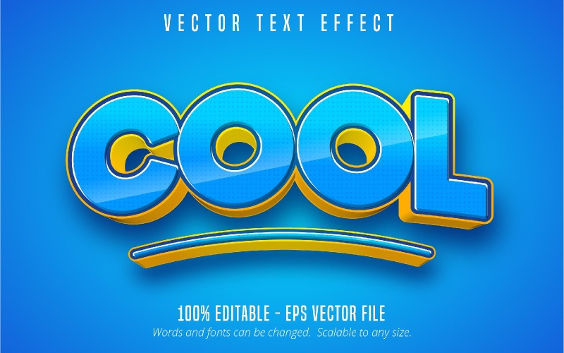Legal - efeito de texto editável, estilo de texto em quadrinhos e desenho animado, ilustração gráfica