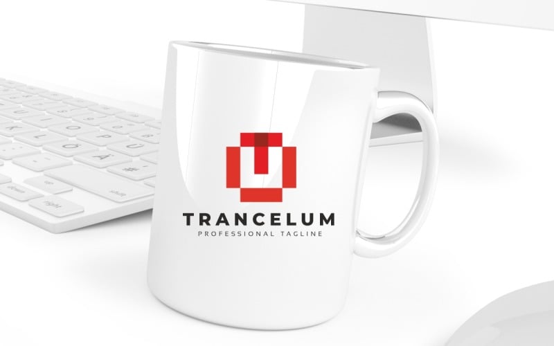 T Letter Trancelum Logo Template