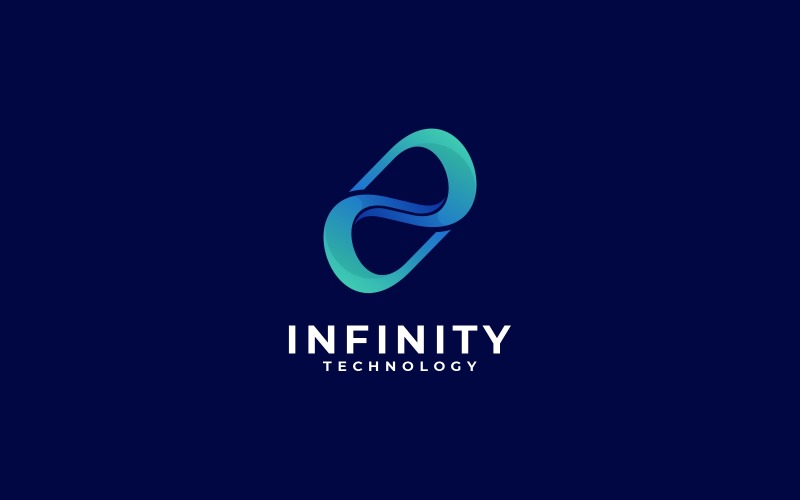 Infinity Gradient Logo Template