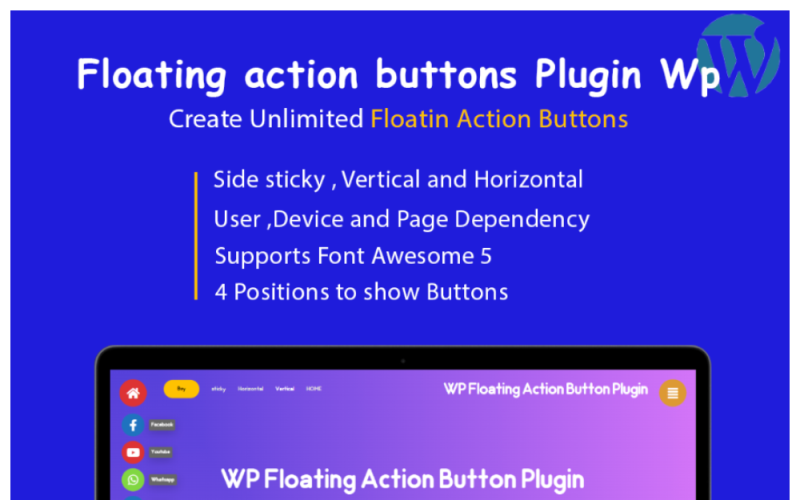 Floating Action Buttons Plugin Wp